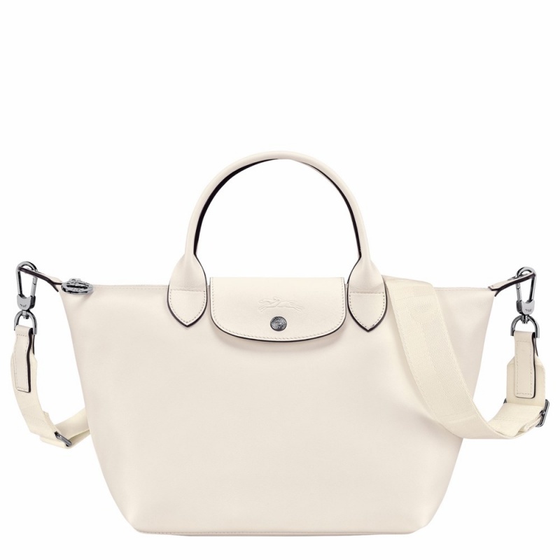Beige Longchamp Le Pliage Xtra S Women's Handbags